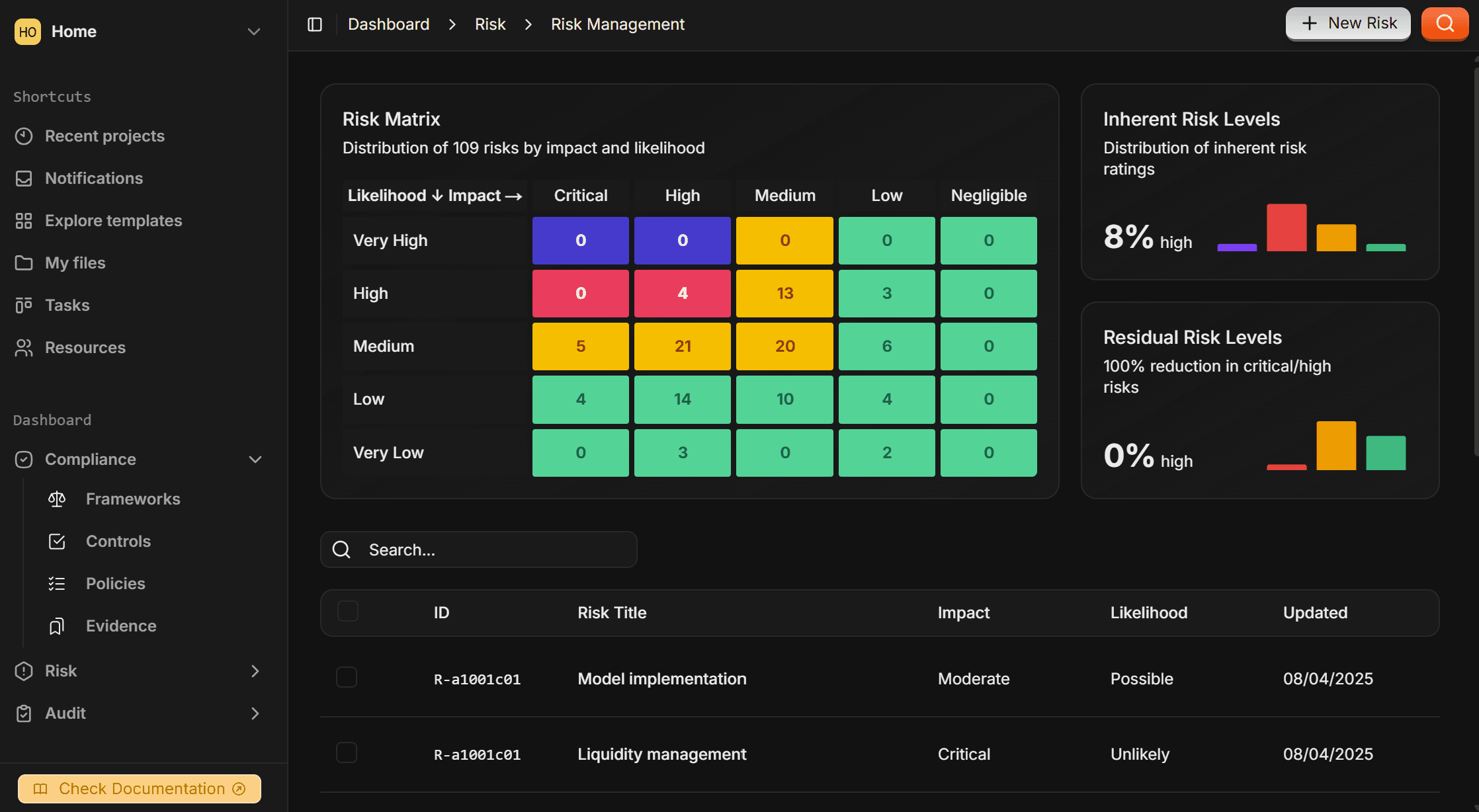 app screen